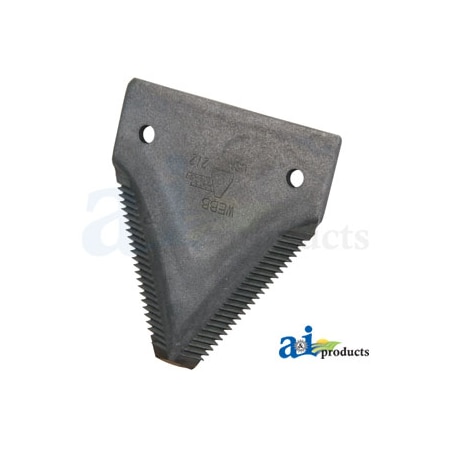 A & I Products chrome 11ga top serrated 3" x1.5" x3.5" A-212-221